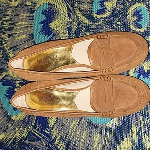 Michael Kors Womens Loafer Swede Slip - On Casual Wedges Shoes